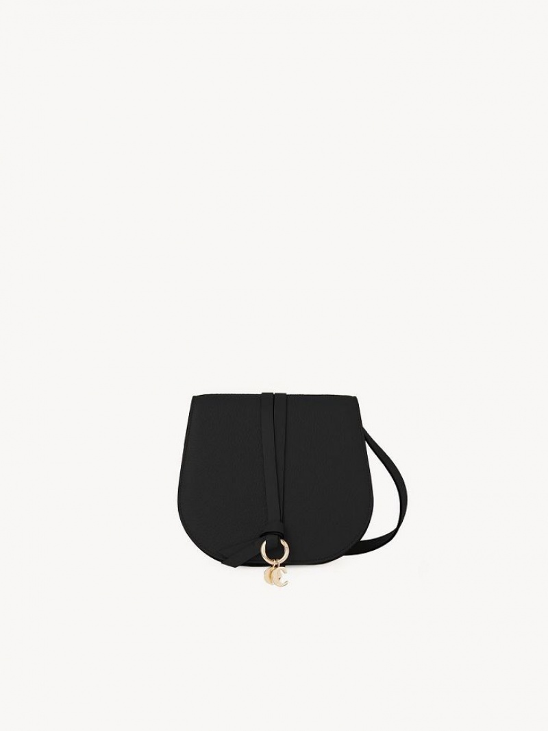 Bolsas Crossbody Chloe Alphabet Mini Pretas | CHE-SR13487