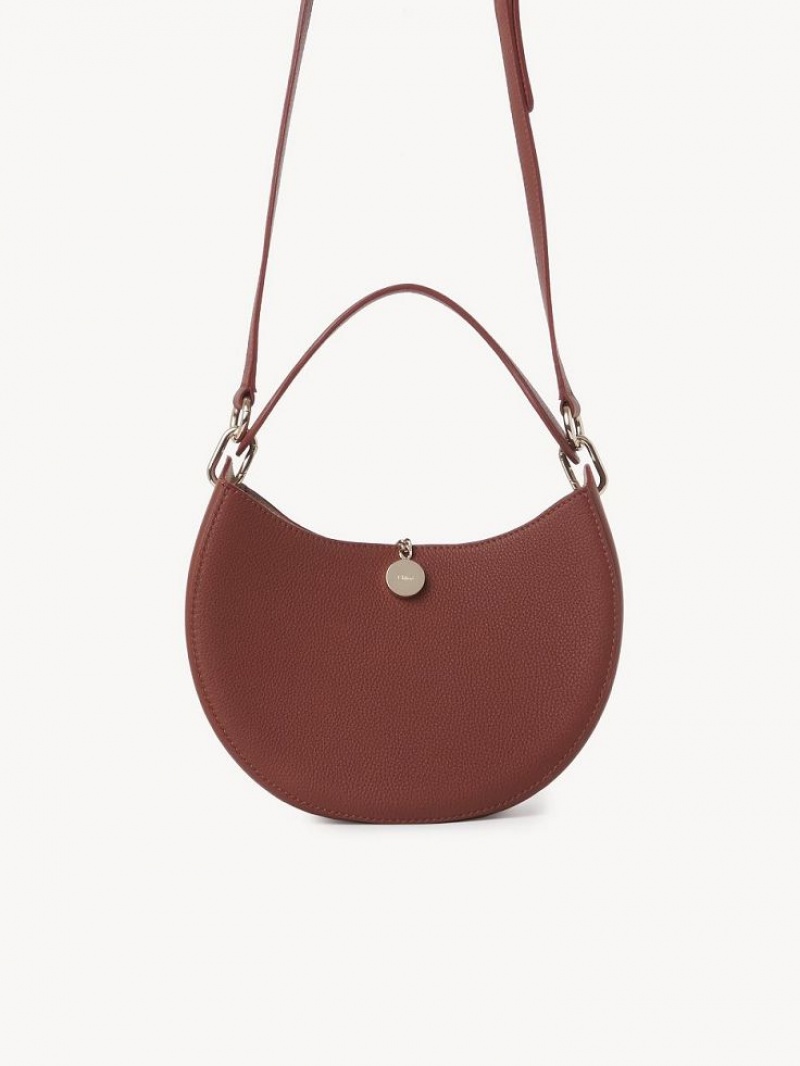 Bolsas Crossbody Chloe Arlène Small Hobo Marrom | CHE-SR13604