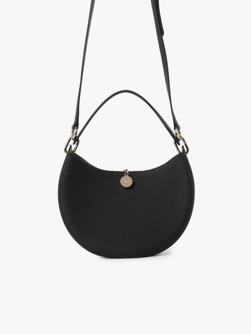 Bolsas Crossbody Chloe Arlène Small Hobo Pretas | CHE-SR13605