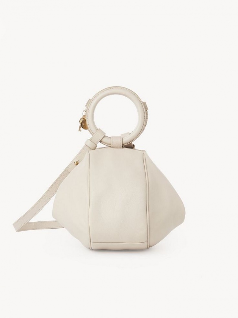 Bolsas Crossbody Chloe Hana Wristlet Bege | CHE-SR14720