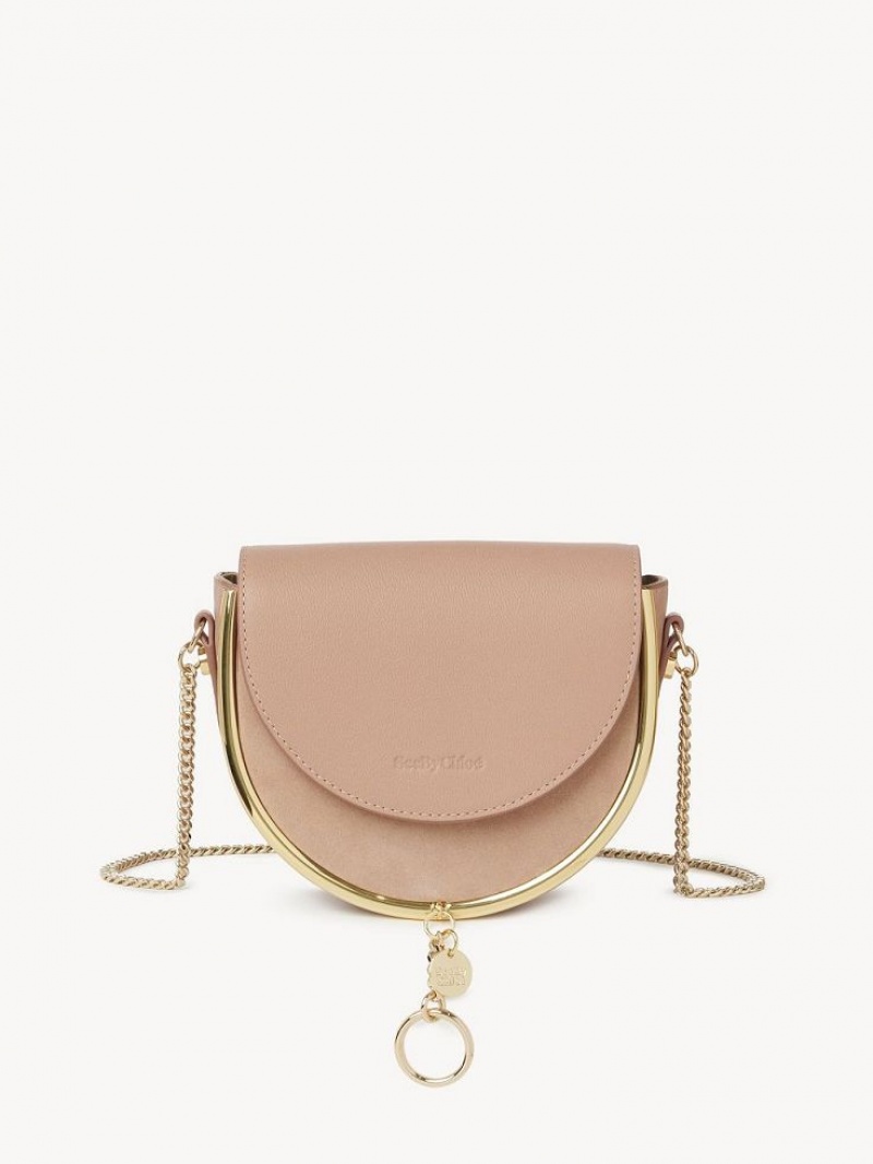 Bolsas Crossbody Chloe Mara Evening Cafes Rosa | CHE-SR14714