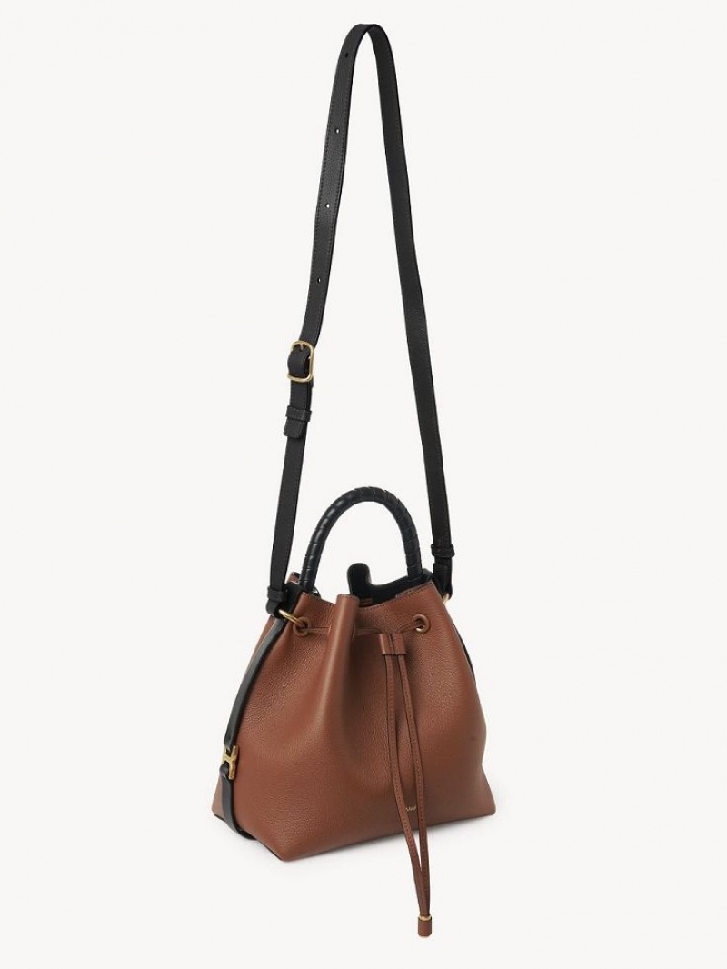 Bolsas Crossbody Chloe Marcie Bucket Marrom | CHE-SR13614