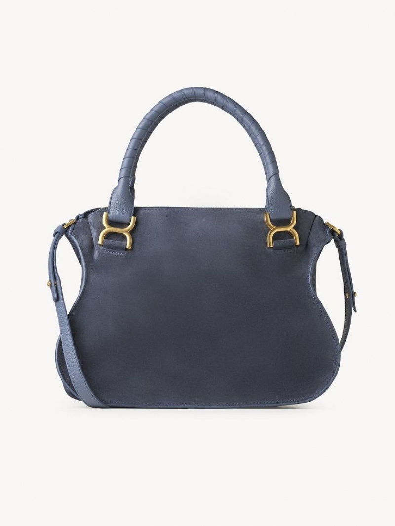 Bolsas Crossbody Chloe Marcie Double Carry Cinzentas Escuro Azul Marinho | CHE-SR13517