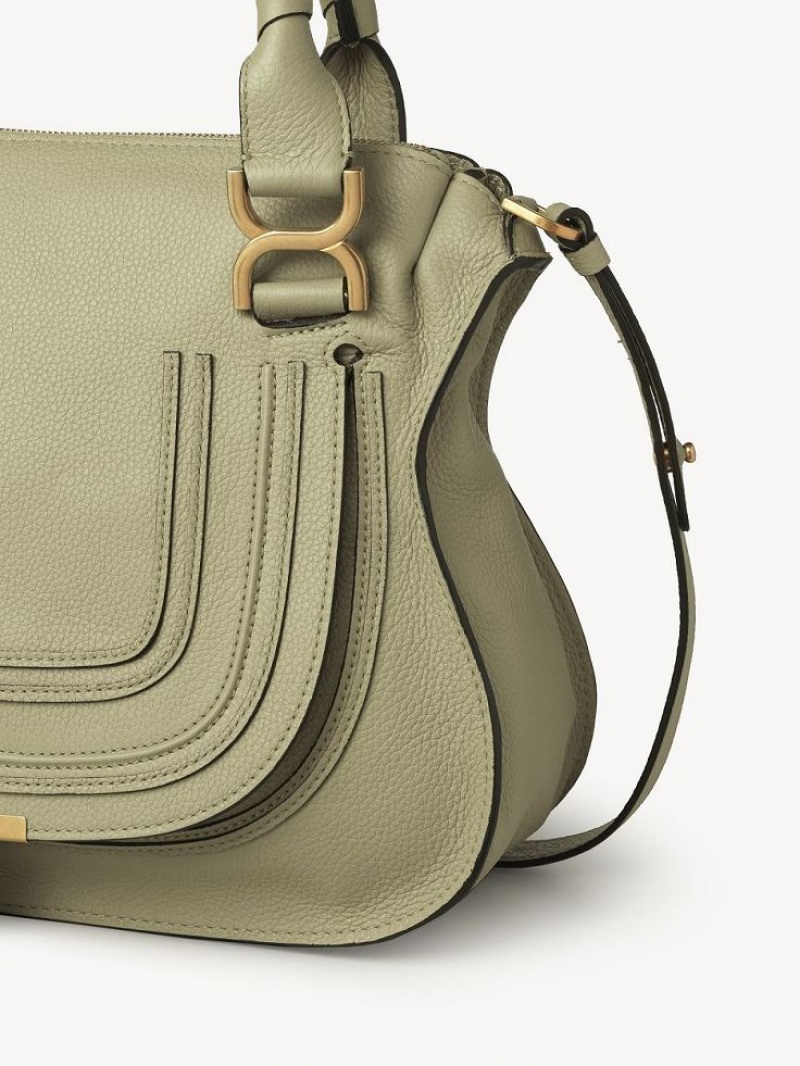 Bolsas Crossbody Chloe Marcie Double Carry Verdes | CHE-SR13538