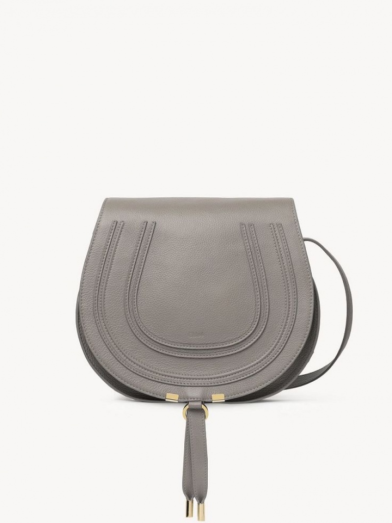 Bolsas Crossbody Chloe Marcie Medium Cinzentas | CHE-SR13471