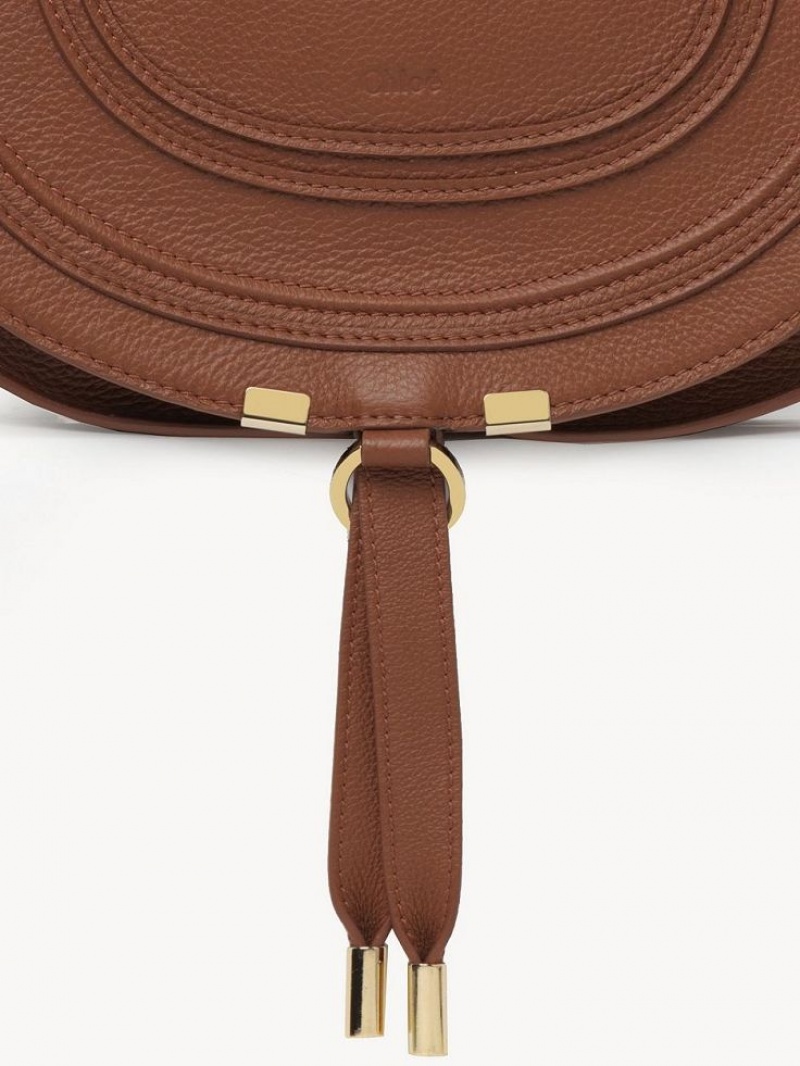 Bolsas Crossbody Chloe Marcie Medium Marrom | CHE-SR13508