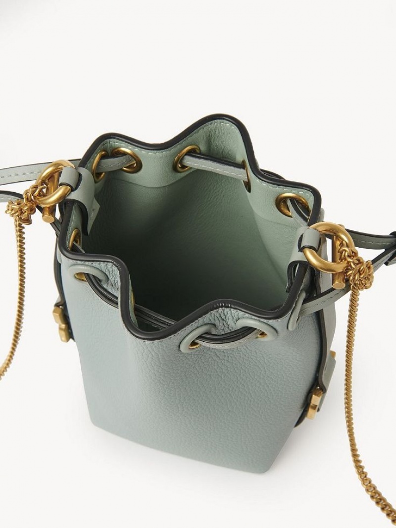 Bolsas Crossbody Chloe Marcie Micro Bucket Verdes | CHE-SR13589