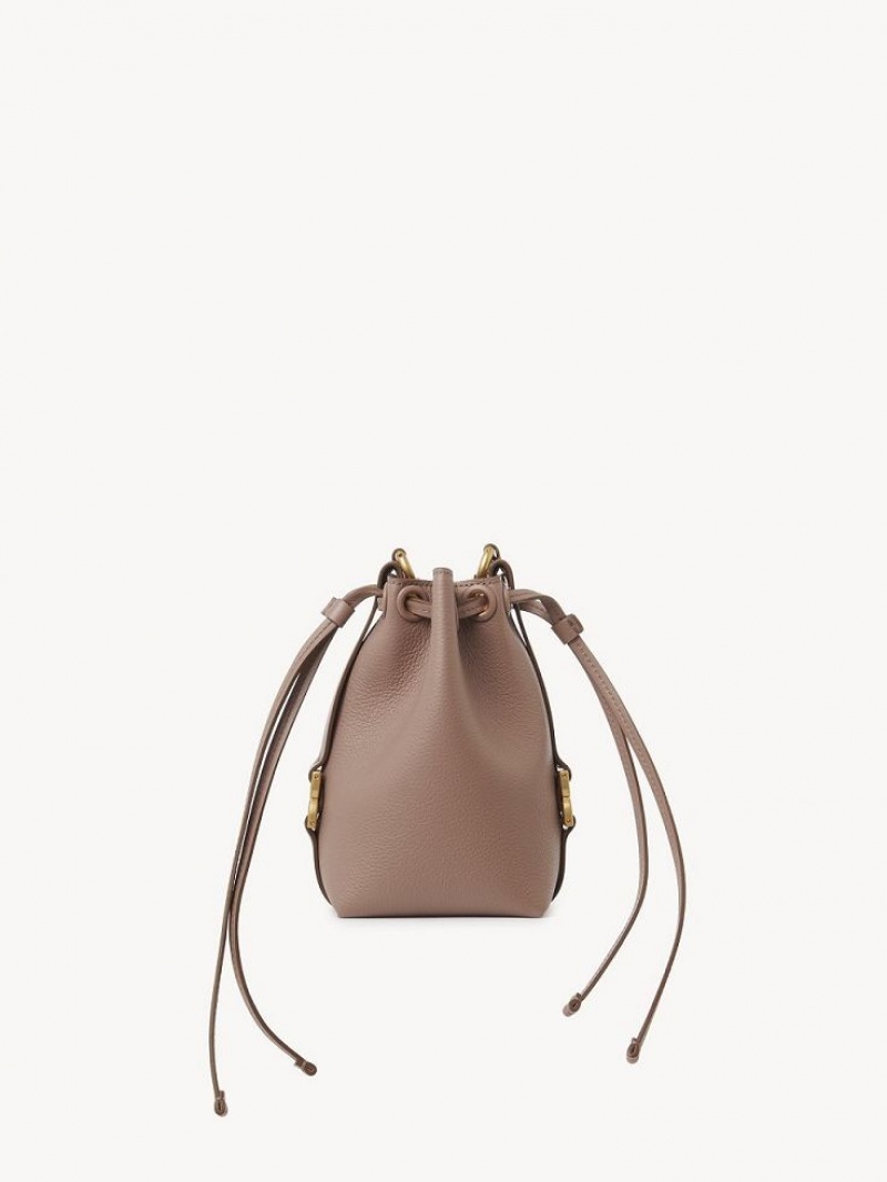 Bolsas Crossbody Chloe Marcie Micro Bucket Marrom | CHE-SR13613