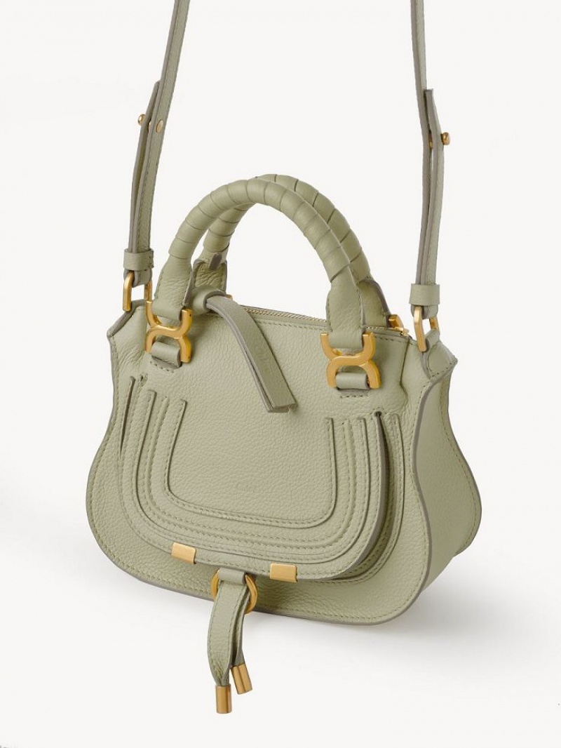 Bolsas Crossbody Chloe Marcie Mini Double Carry Verdes | CHE-SR13525