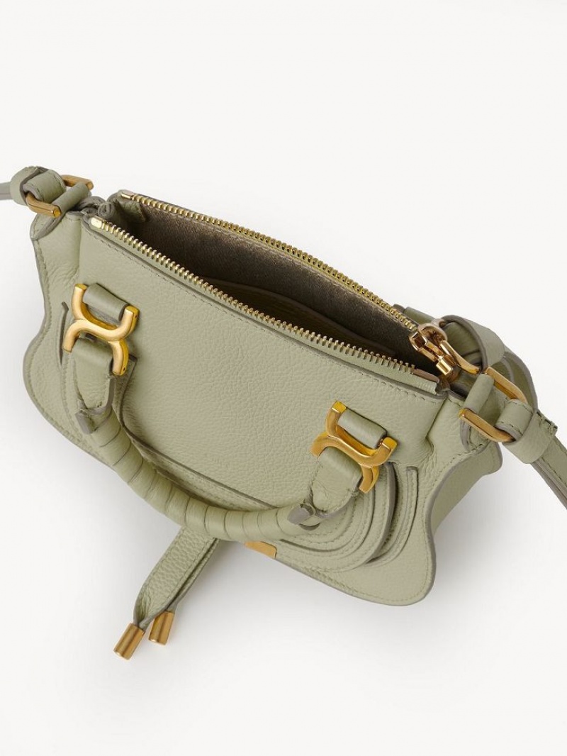 Bolsas Crossbody Chloe Marcie Mini Double Carry Verdes | CHE-SR13525