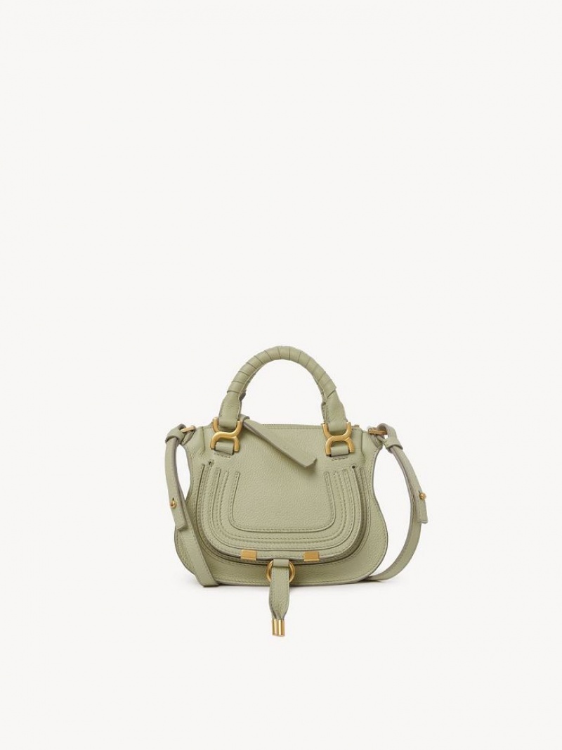 Bolsas Crossbody Chloe Marcie Mini Double Carry Verdes | CHE-SR13525