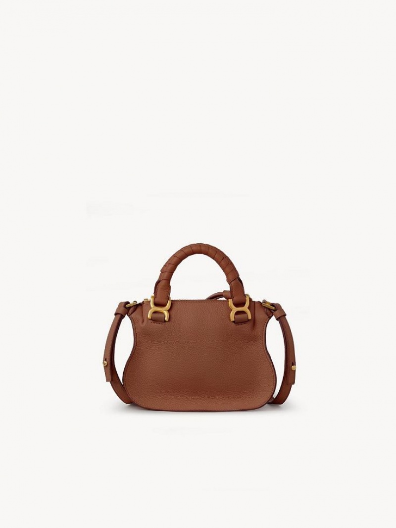 Bolsas Crossbody Chloe Marcie Mini Double Carry Marrom | CHE-SR13555