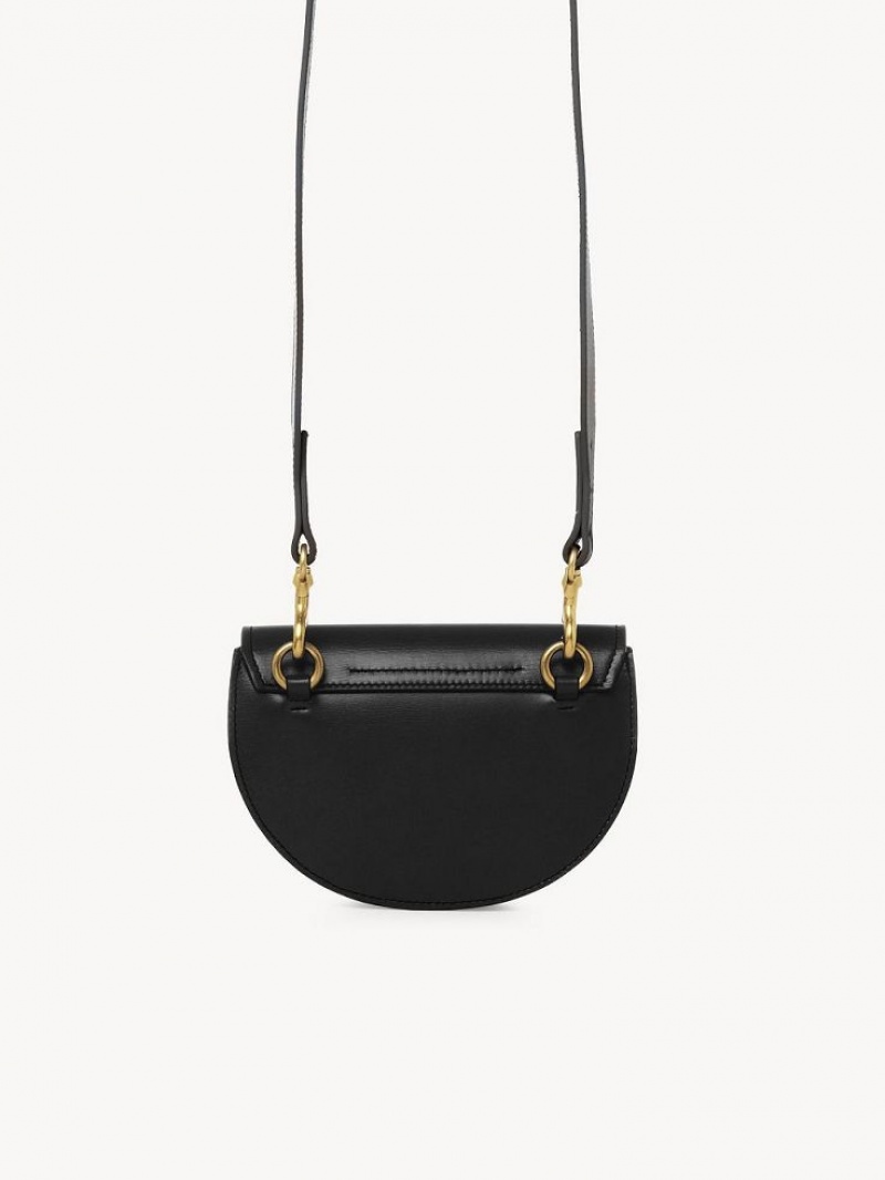 Bolsas Crossbody Chloe Marcie Mini Flap Pretas | CHE-SR13588