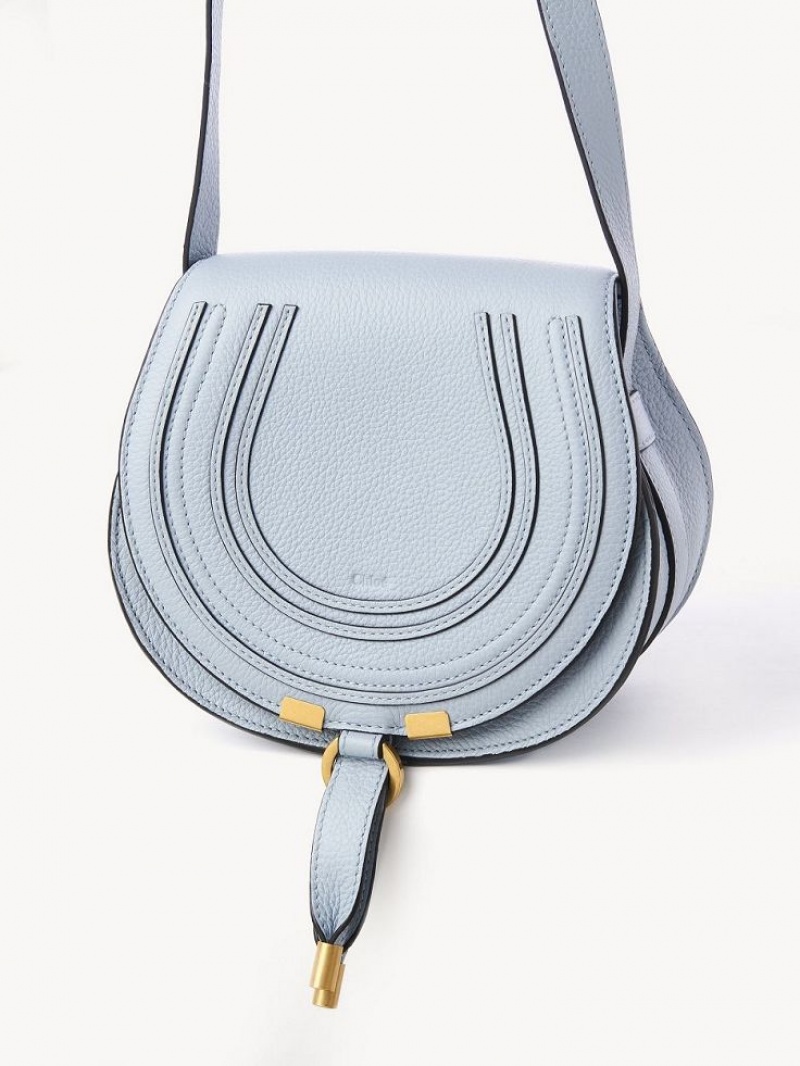 Bolsas Crossbody Chloe Marcie Small Azuis | CHE-SR13540