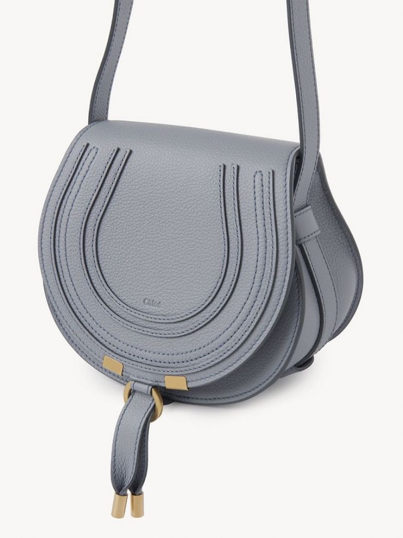 Bolsas Crossbody Chloe Marcie Small Azuis | CHE-SR13593