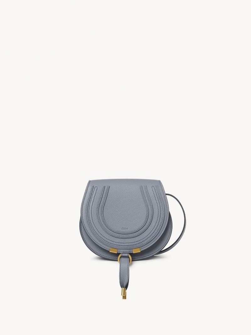 Bolsas Crossbody Chloe Marcie Small Azuis | CHE-SR13593