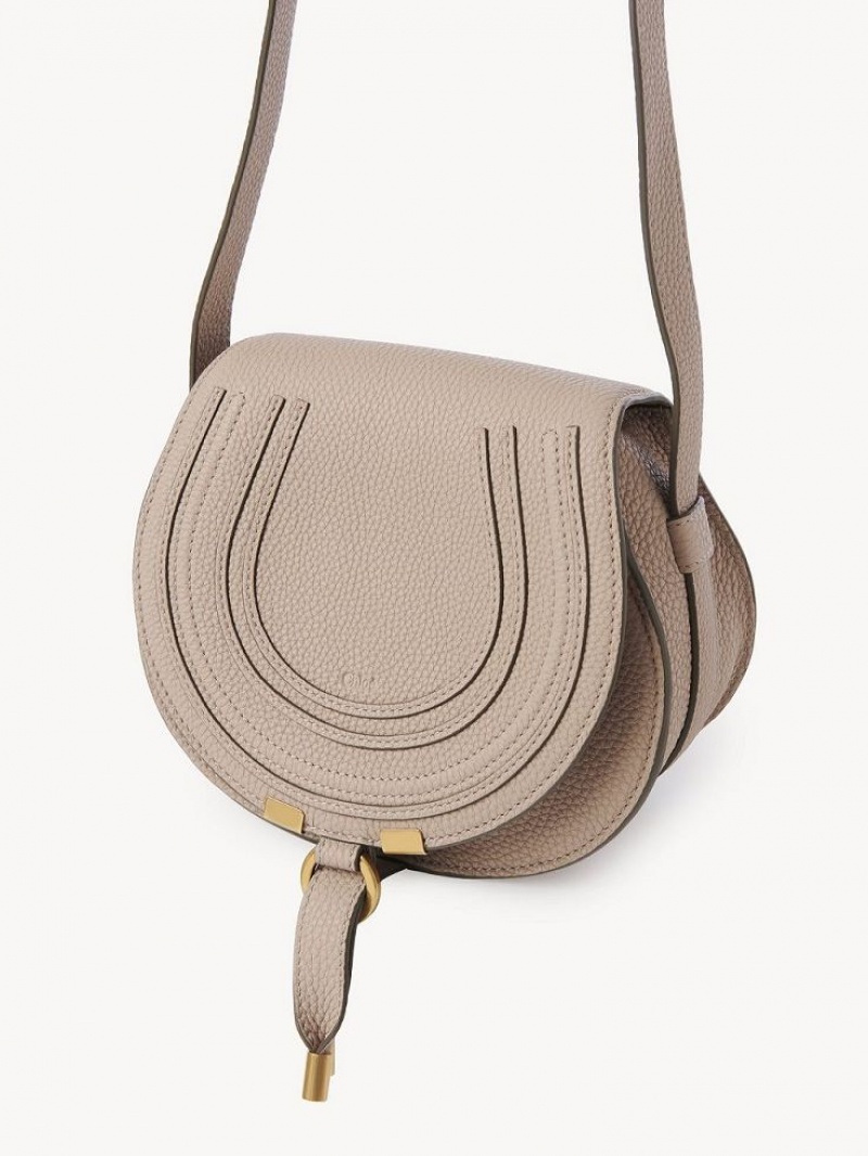 Bolsas Crossbody Chloe Marcie Small Bege | CHE-SR13558