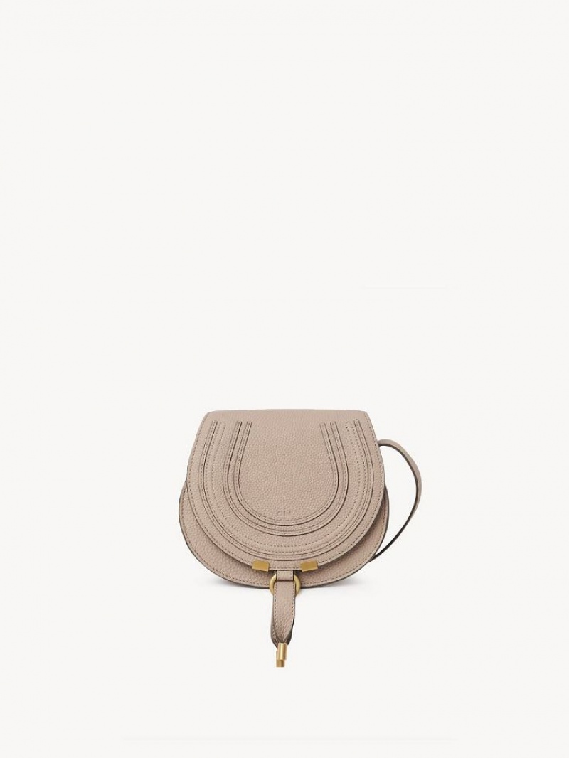 Bolsas Crossbody Chloe Marcie Small Bege | CHE-SR13558