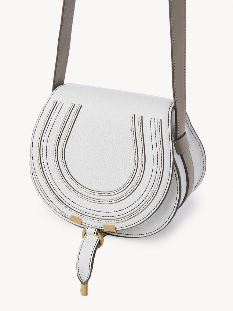 Bolsas Crossbody Chloe Marcie Small Branco | CHE-SR13502