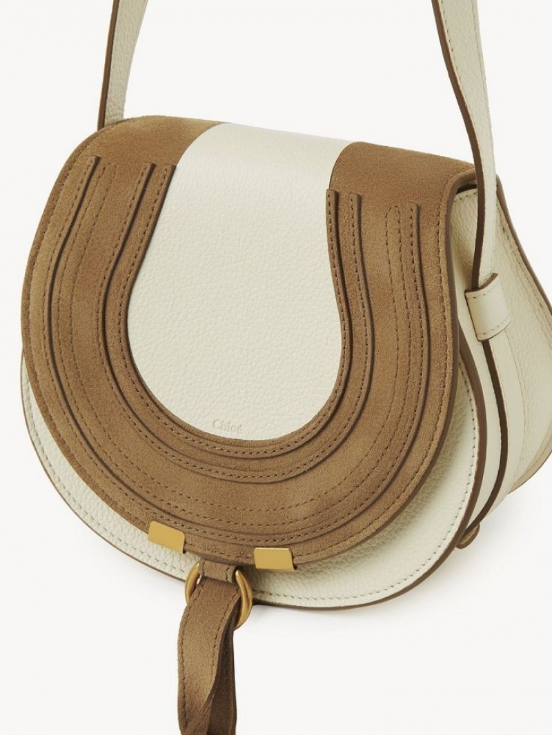 Bolsas Crossbody Chloe Marcie Small Branco | CHE-SR13579