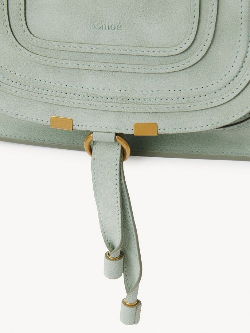 Bolsas Crossbody Chloe Marcie Small Double Carry Verdes | CHE-SR13601