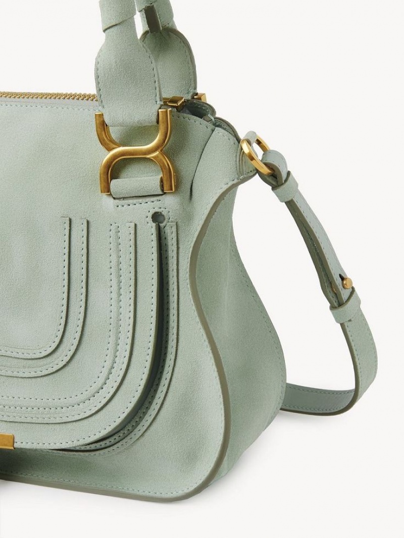 Bolsas Crossbody Chloe Marcie Small Double Carry Verdes | CHE-SR13601