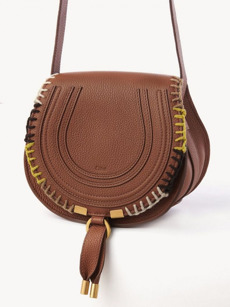 Bolsas Crossbody Chloe Marcie Small Marrom | CHE-SR13474