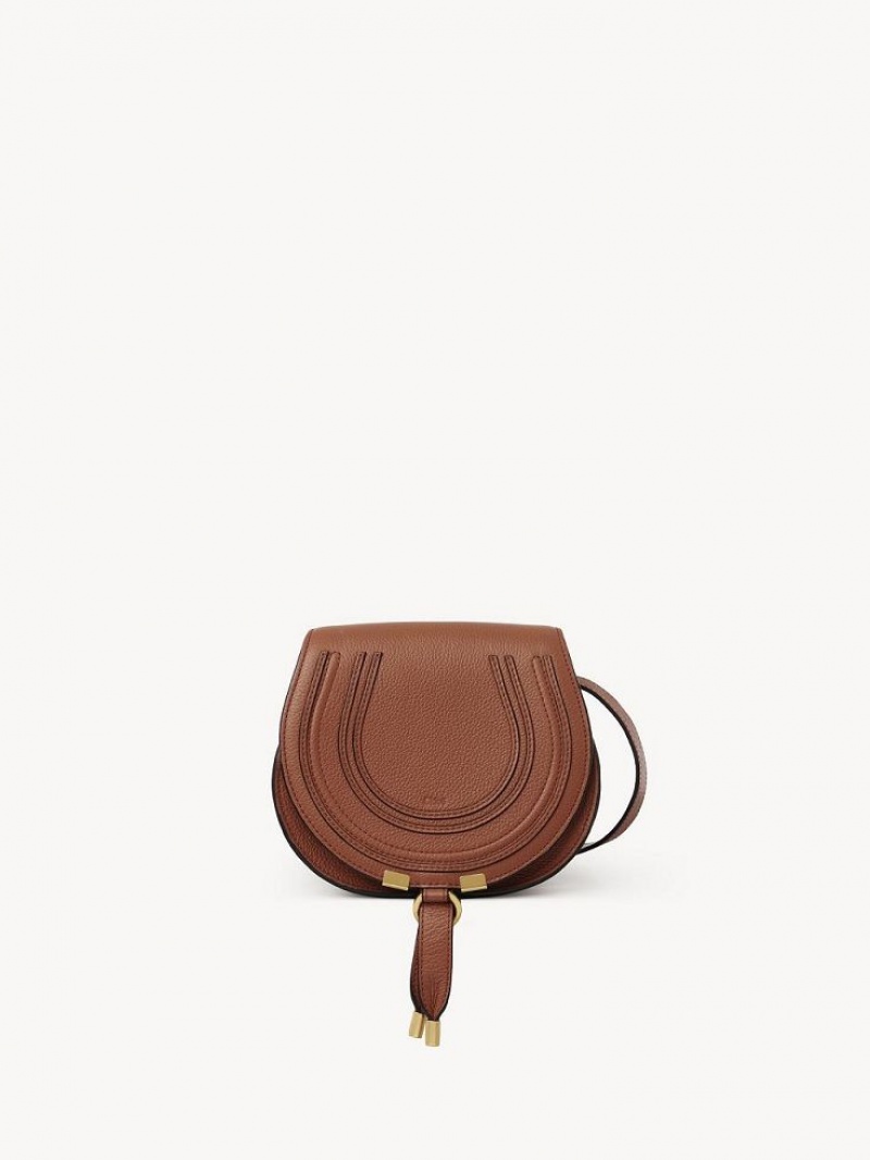 Bolsas Crossbody Chloe Marcie Small Marrom | CHE-SR13552