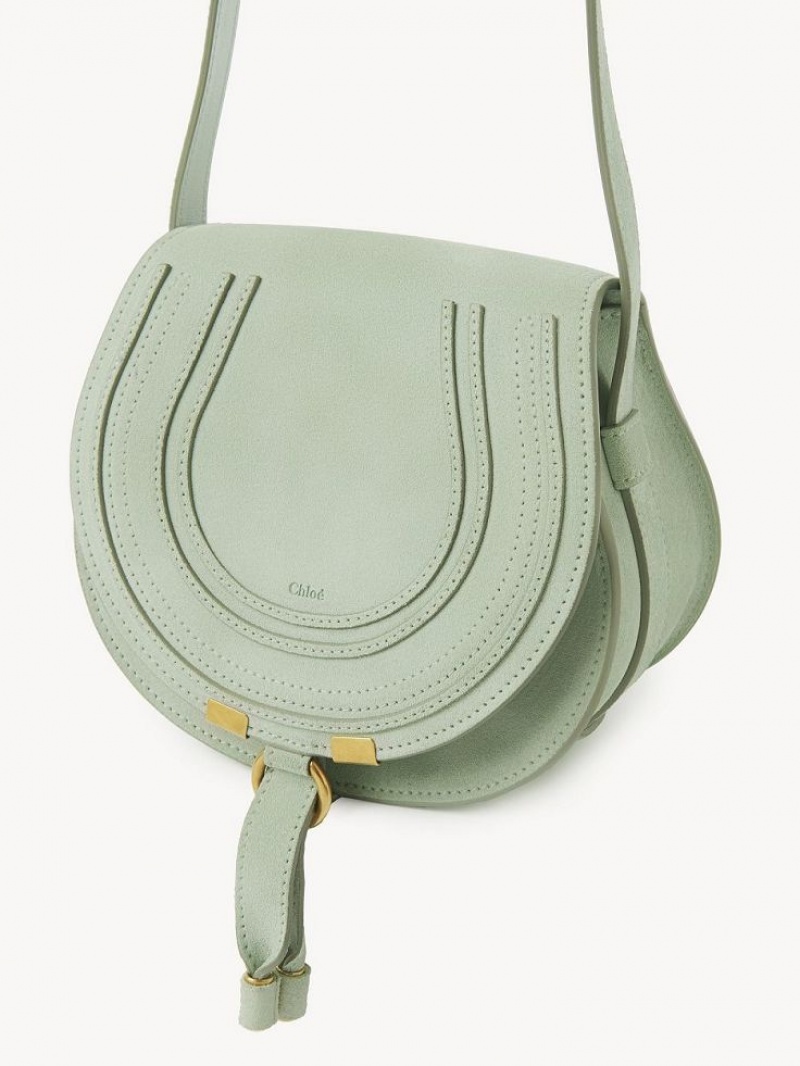 Bolsas Crossbody Chloe Marcie Small Verdes | CHE-SR13624