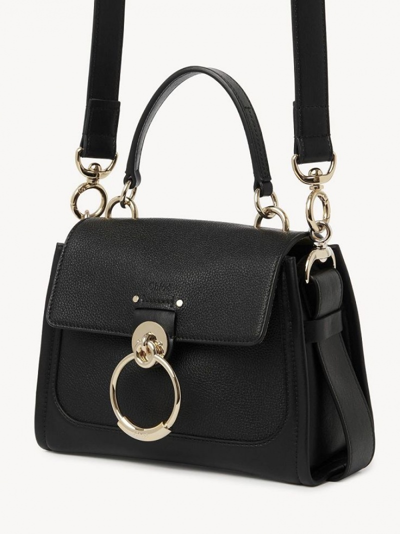 Bolsas Crossbody Chloe Mini Tess Day Pretas | CHE-SR13501