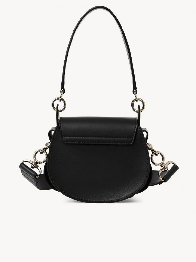 Bolsas Crossbody Chloe Small Tess Pretas | CHE-SR13545