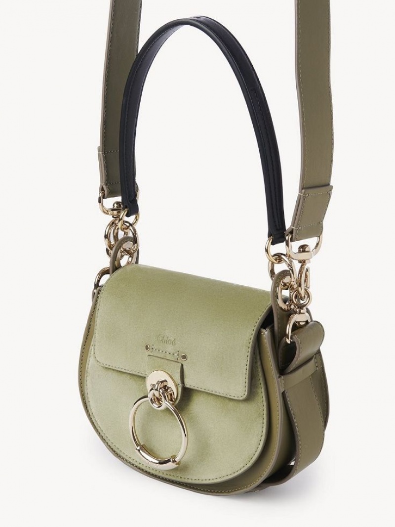 Bolsas Crossbody Chloe Small Tess Verdes | CHE-SR13551