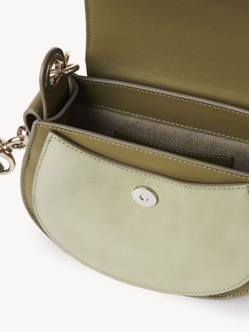 Bolsas Crossbody Chloe Small Tess Verdes | CHE-SR13551