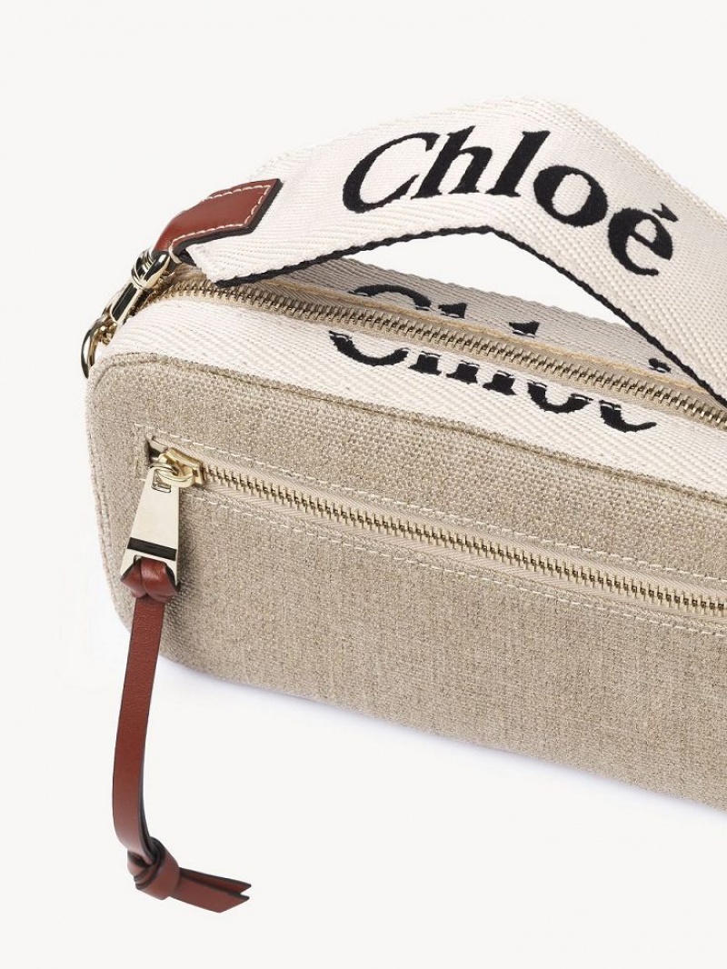 Bolsas Crossbody Chloe Woody Belt Marrom | CHE-SR13607