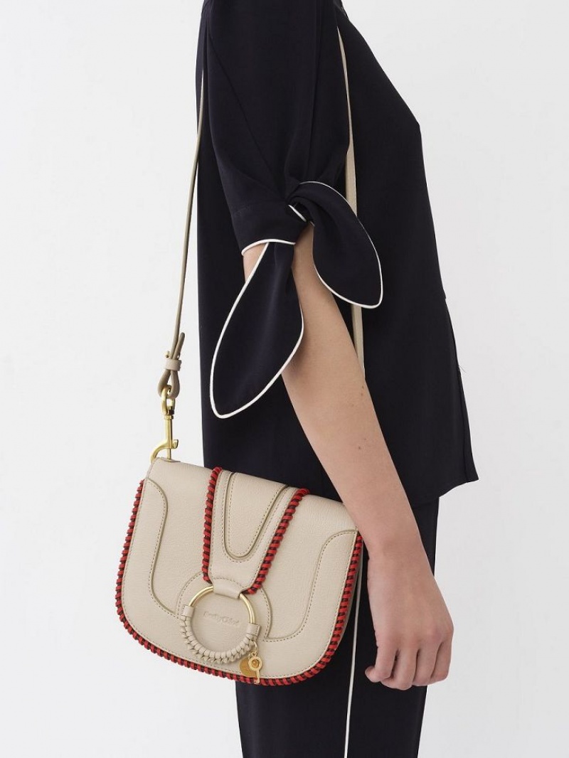 Bolsas De Ombro Chloe Hana Bege | CHE-SR14639