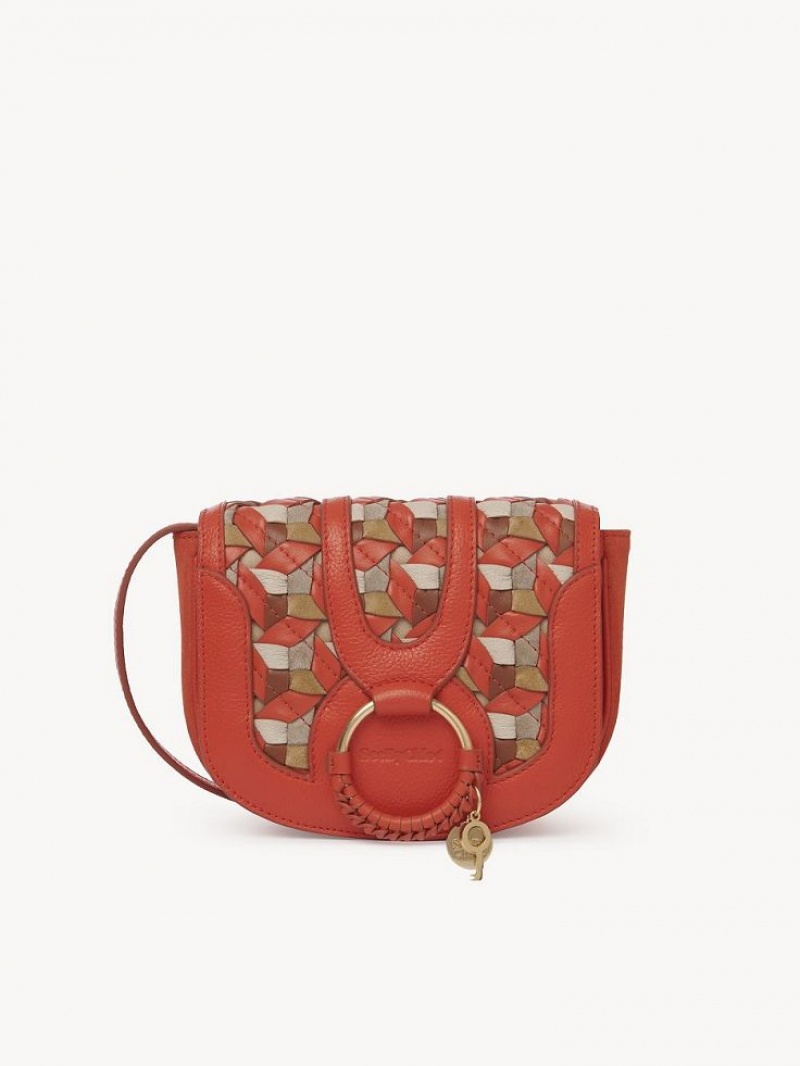 Bolsas De Ombro Chloe Hana Mini Laranja | CHE-SR14690