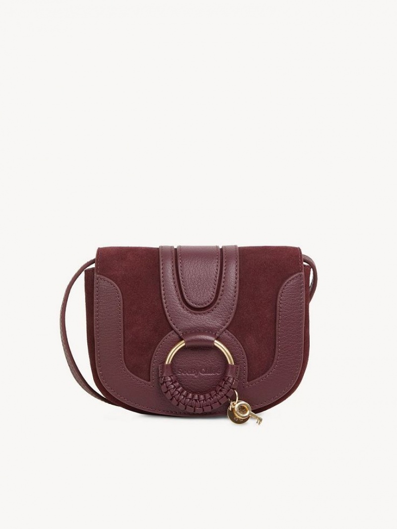 Bolsas De Ombro Chloe Hana Mini Marrom | CHE-SR14586