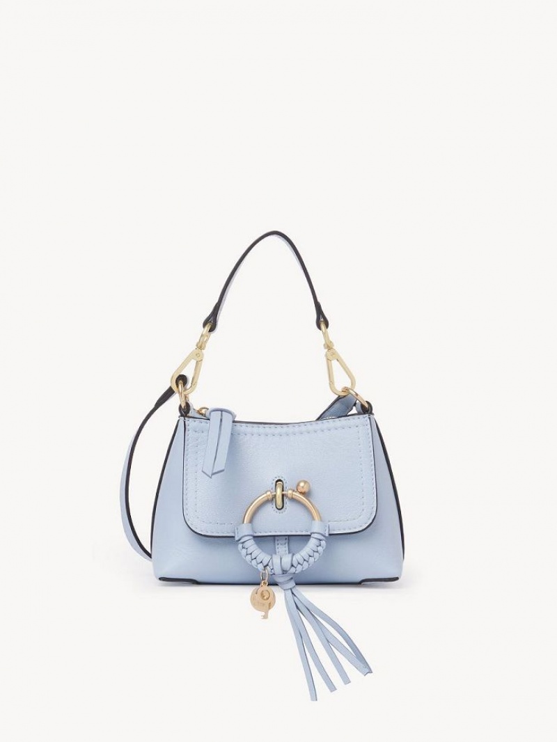 Bolsas De Ombro Chloe Joan Mini Azuis | CHE-SR14689