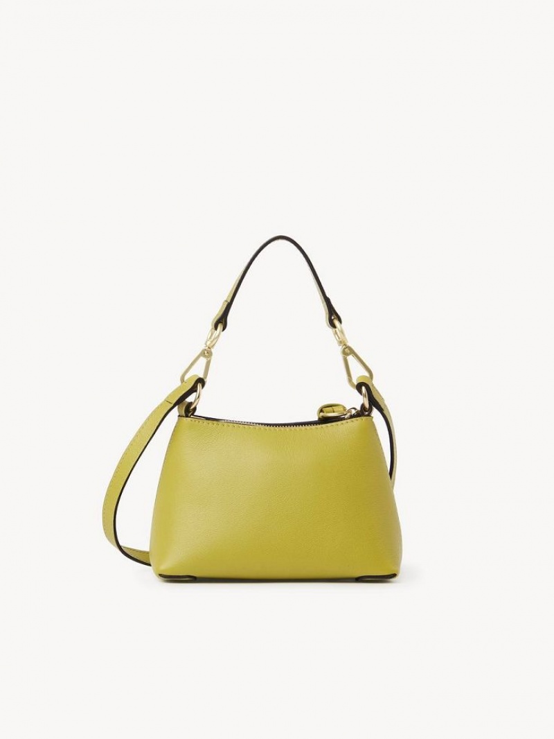 Bolsas De Ombro Chloe Joan Mini Luz Verde Oliva | CHE-SR14695