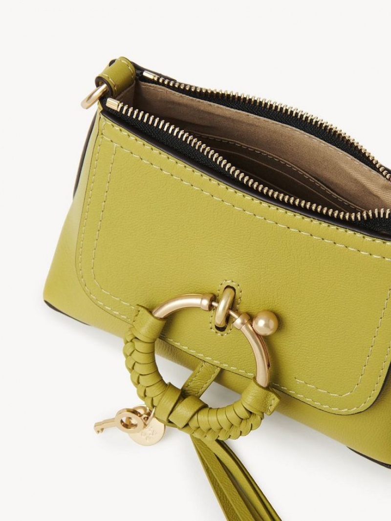 Bolsas De Ombro Chloe Joan Mini Luz Verde Oliva | CHE-SR14695