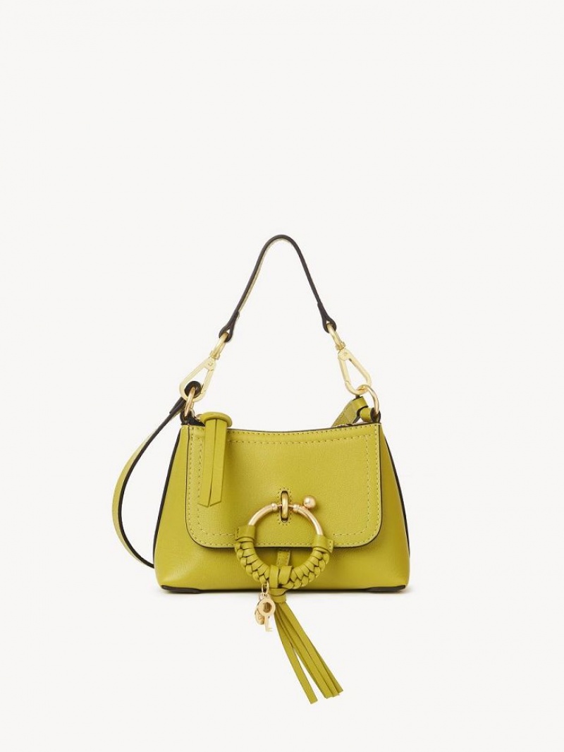 Bolsas De Ombro Chloe Joan Mini Luz Verde Oliva | CHE-SR14695