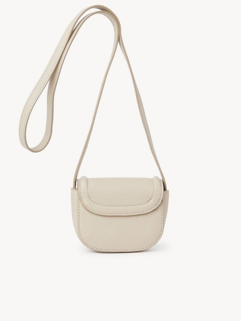 Bolsas De Ombro Chloe Mara Micro Bege | CHE-SR14607