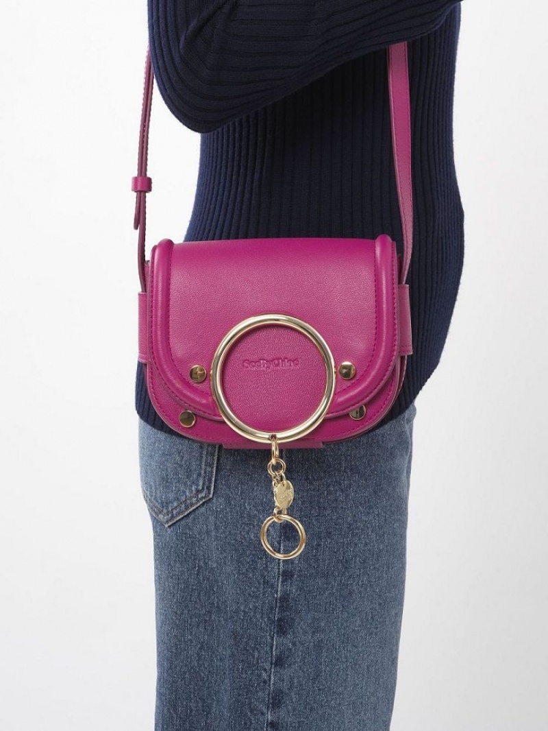 Bolsas De Ombro Chloe Mara Small Rosa | CHE-SR14617