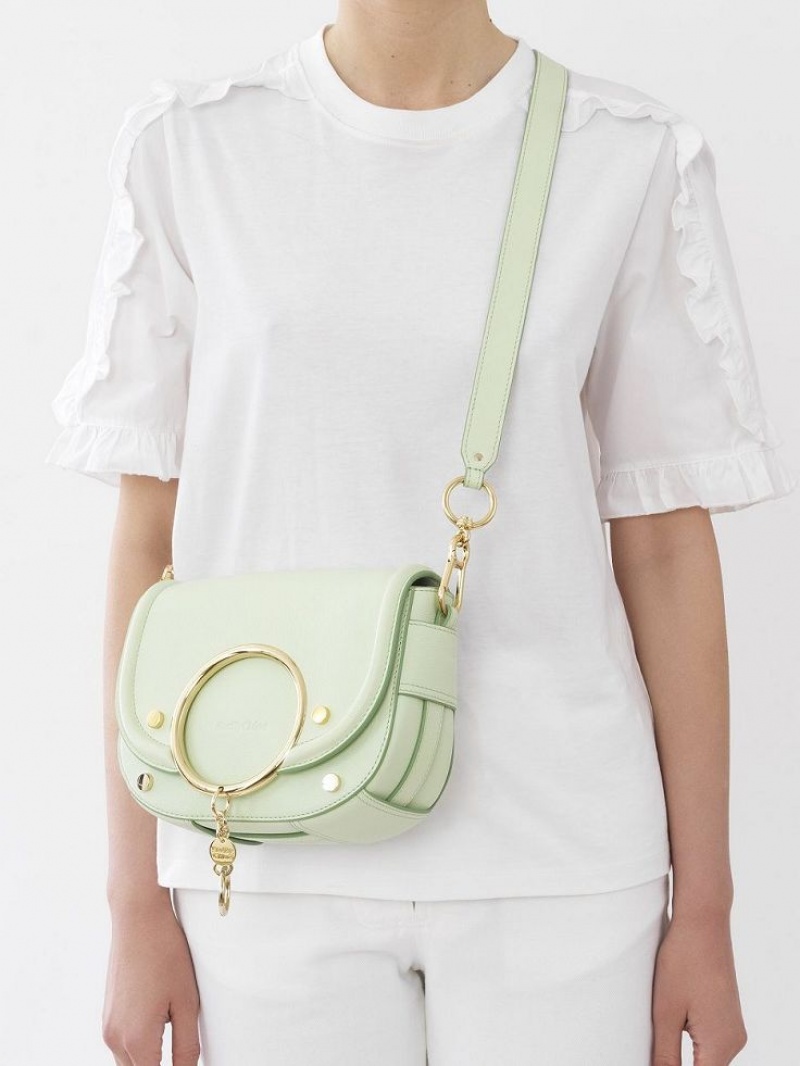 Bolsas De Ombro Chloe Mara Verdes | CHE-SR14673