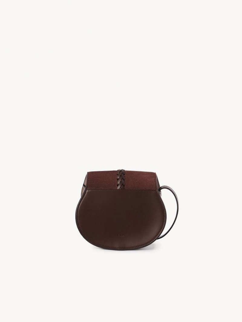 Bolsas De Ombro Chloe Marcie Small Saddle Vermelhas | CHE-SR13415