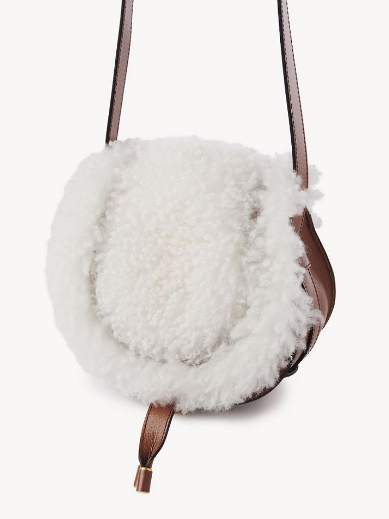 Bolsas De Ombro Chloe Marcie Small Saddle Marrom | CHE-SR13425