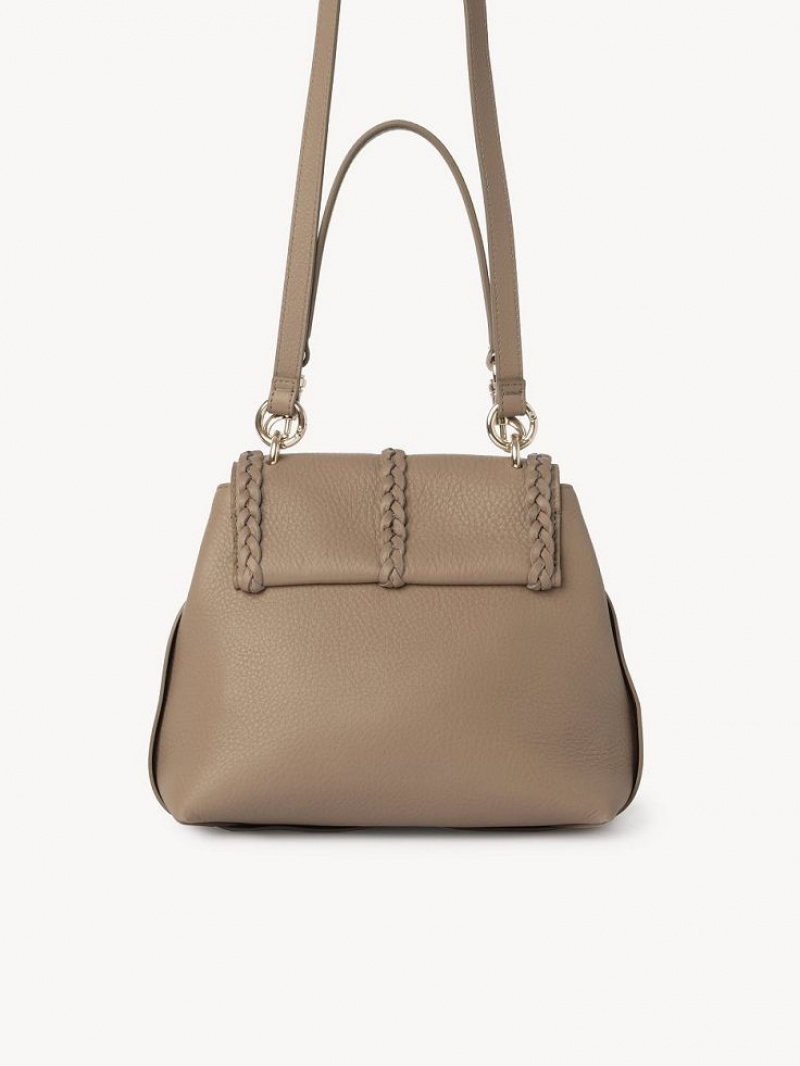 Bolsas De Ombro Chloe Penelope Small Soft Marrom | CHE-SR13456