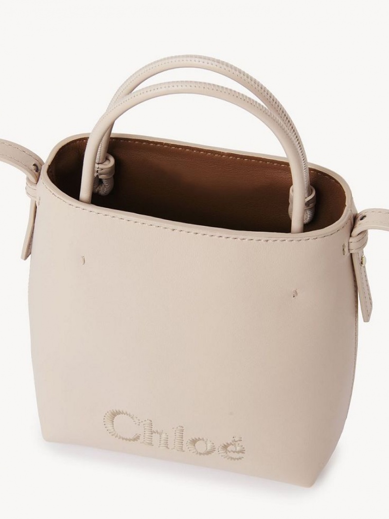 Bolsas De Ombro Chloe Sense Micro Rosa | CHE-SR13409