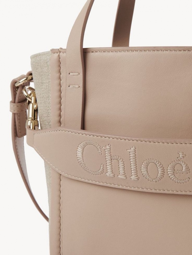 Bolsas De Ombro Chloe Sense Small Bege | CHE-SR13418