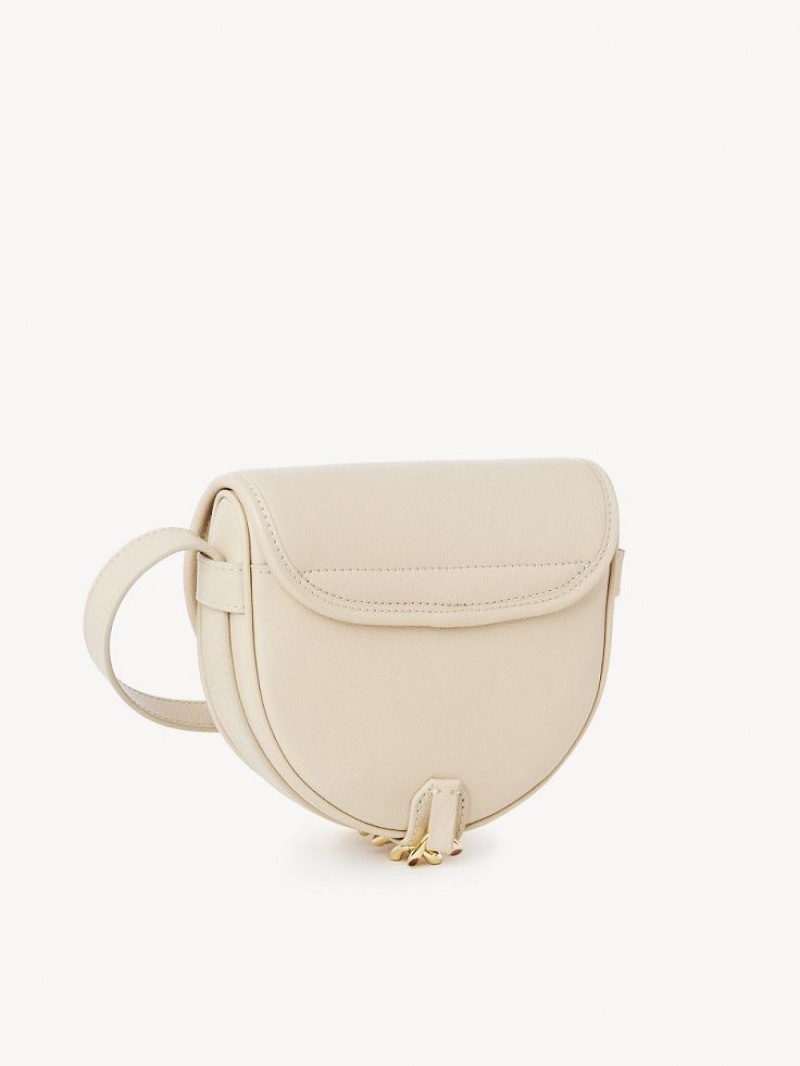 Bolsas De Ombro Chloe Small Mara Saddle Bege | CHE-SR14628